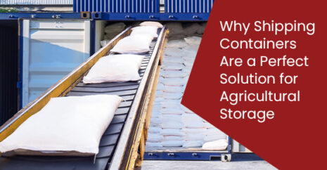 Why Shipping Containers Are a Perfect Solution for Agricultural Storage