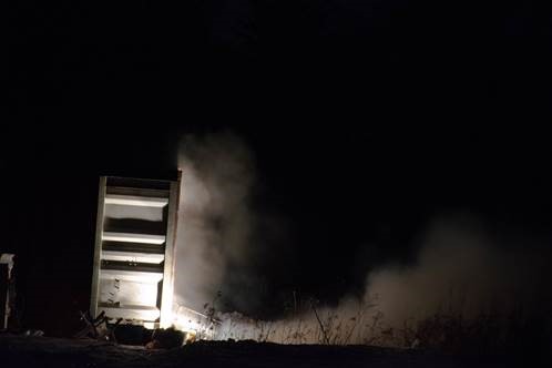 How waterloo rocketry uses containers for rocket engine testing?